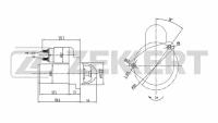 Стартер Chevrolet Aveo/Kalos (T250/255) с 2004 года Spark (M300) с 2005 года Daewoo Kalos (KLAS) с 2003 года Matiz (M100/