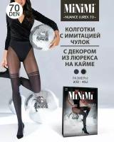 Колготки Minimi NUANCE LUREX 70 Nero 2