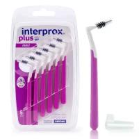 Межзубные ершики Interprox Plus MAXI с длинной ручкой, 6 шт
