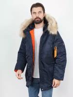 Мужская парка Apolloget HUSKY II Blue/Tomato XL