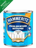 Эмаль для металла Hammerite полуматовая прозрачная база BC 0.9 л