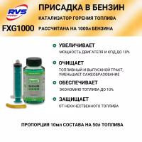 Присадка в бензин FuelEXx Gazoline 1Т на 1000 л. топлива. Нанокатализатор горения топлива, название