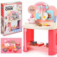 Кухня игровая Oubaoloon "I`m Little Cook", с аксессуарами, в коробке (8832A-2)