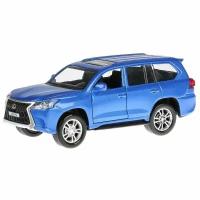 Машинка металлическая ТехноПарк LEXUS LX-570 12см свет, звук LX570-BU-SL