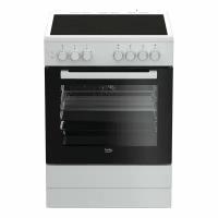 Электроплита Beko FSE 67100 GWS стеклокерамическая