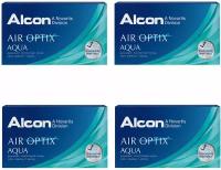 Контактные линзы Alcon Air optix Aqua, 6 шт., R 8,6, D +0,5, 4 уп