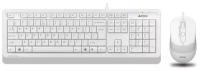 Клавиатура+мышь A4Tech Fstyler F1010 White/Grey
