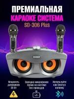 REXUS SD-306 Plus (Gray) - домашняя караоке система, изменение голоса, Bluetooth