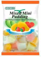 Пудинг Cocon Mixed Mini Pudding Ассорти фруктовый, 25 шт