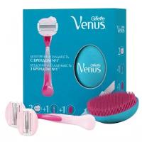 Venus Spa Breeze Набор Бритвенный станок с 2 сменными кассетами + Расчёска