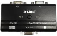 Модуль D-Link KVM-121/B1A, 2-port KVM Switch w. VGA, PS/2, Audio (KVM-121/B1A)