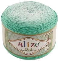 Пряжа Alize Bella Ombre Batik, 1 % хлопок, 250 г, 900 м, 2 шт., 7408 900 м