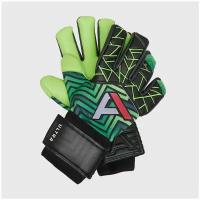 Вратарские перчатки AlphaKeepers, черный, зеленый