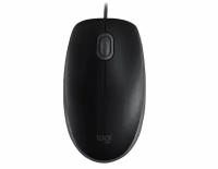 Мышь проводная Logitech M110 Silent 910-005502, черный