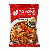 Лапша Hot Chicken Ramen Topokki / СамЯнг хот чикен рамен Топокки острая со вкусом курицы 80гр (Южная Корея)