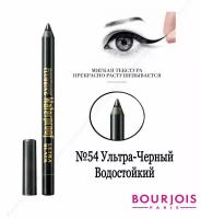 Bourjois Карандаш для глаз водостойкий Clubbing Waterproof 54 черный, 1.2 г