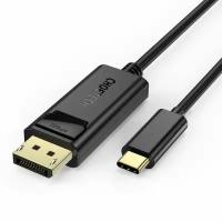 CHOETECH Кабель Choetech USB-C to DisplayPort 4K PVC 1.8m Black черный XCP-1801BK-V1