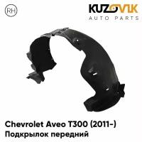 Подкрылок переднего правого крыла Chevrolet Aveo T300 (2011-)