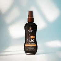 Australian Gold Лосьон для загара SPF 30 Spray Gel With Bronzer, 100мл