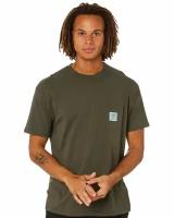 Stussy Classic Gear Pocket T-Shirt in Green