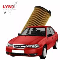 Фильтр масляный Daewoo Nexia (1) / Дэу Нексия 1995 1996 1997 V1.5 G15MF / 1шт LYNXauto