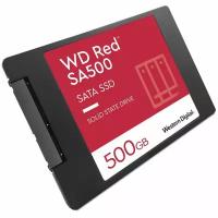 Твердотельный накопитель, Western Digital, 500Гб, 2.5", 7мм, черного цвета