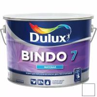 Краска моющаяся Dulux Bindo 7 экстрапрочная база BС бесцветная 9 л