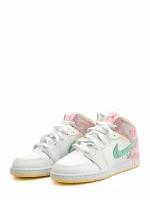Кроссовки для детей и подростков Nike Air Jordan 1 Mid GS "Paint Drip" размер 35.5 RU