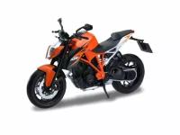 Игрушка Модель коллекционная Мотоцикл WELLY 1:18 KTM 1290 SUPER DUKE R, оранжевый