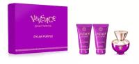 Versace Dylan Purple набор парфюмерная вода + гель для душа + лосьон для тела 50 + 50 + 50 мл для женщин