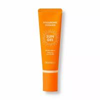 Солнцезащитный гель для лица | Deoproce Hyaluronic Cooling Sun Gel SPF 50+ PA+++ 50g