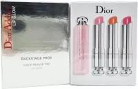 Подарочный набор помад бальзамов для губ DIOR Addict Backstage Pros Lip Glow - Color Reviver Trio (3шт)