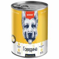 Wanpy Dog Консервы для собак из говядины, 375 г, 12 шт Wanpy 6927749851011