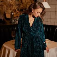 Халат Kaftan, размер 50, зеленый