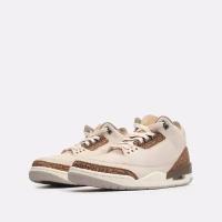 Кроссовки Jordan Air Jordan 3 Retro OG, размер 9,5 US, черный, бежевый