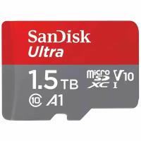 Карта памяти Micro SecureDigital 1.5Tb SanDisk Ultra microSDXC class 10 UHS-1 A1 SDSQUAC-1T50-GN6MN