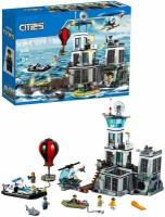 Конструктор Bela Lepin Сити Остров тюрьма 846 деталей 82315