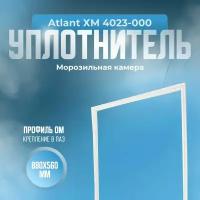 Уплотнитель для холодильника Atlant (Атлант) ХМ 4023-000. (Морозильная камера), Размер - 880х560 мм. ОМ