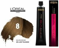 L'Oreal Professionnel Dia Richesse Краска для волос, 8 светлый блондин, 50 мл