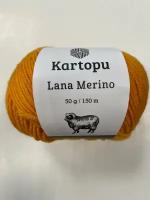 Пряжа Kartopu"Lana Merino"100%мериносовая супервош шерсть,50гр/150м,1шт