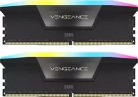 Оперативная память Corsair VENGEANCE DDR5 Black 6400 МГц RGB A C 2x16 ГБ (CMH32GX5M2B6400C32)