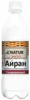 Айран Elnatur газированный 1.7% 500г