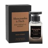 Abercrombie & Fitch Authentic Туалетная вода Authentic Night Man, 50мл