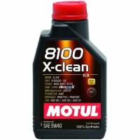 Моторное масло Motul 8100 X-clean 5W-40 синтетическое 1 л