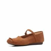 Туфли Clarks, размер 39.5 EU, коричневый