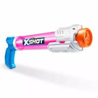 Водное оружие Бластер ZURU X-Shot Water TUBE Soaker средний Розовый