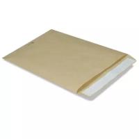 Конверт-пакет В4 плоский (250х353 мм) до 140 листов, крафт-бумага, отрывная полоса, 380090 250 шт