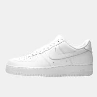 Кроссовки NIKE AIR FORCE 1 белые, размер 36, 23,5 см