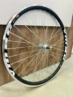 Колесо 24"MTB двойной обод заднее, под V-brake, втулка сталь, 36 спиц, под трещотку