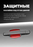 Защитные наклейки под ручки авто Kia Sportage III рестайлинг 2014-2016